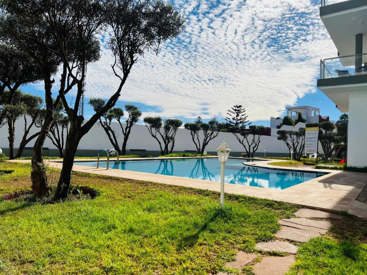 Appartamento Melrose Beαch Aρραrt Pοοl Vieω Casablanca Esterno foto